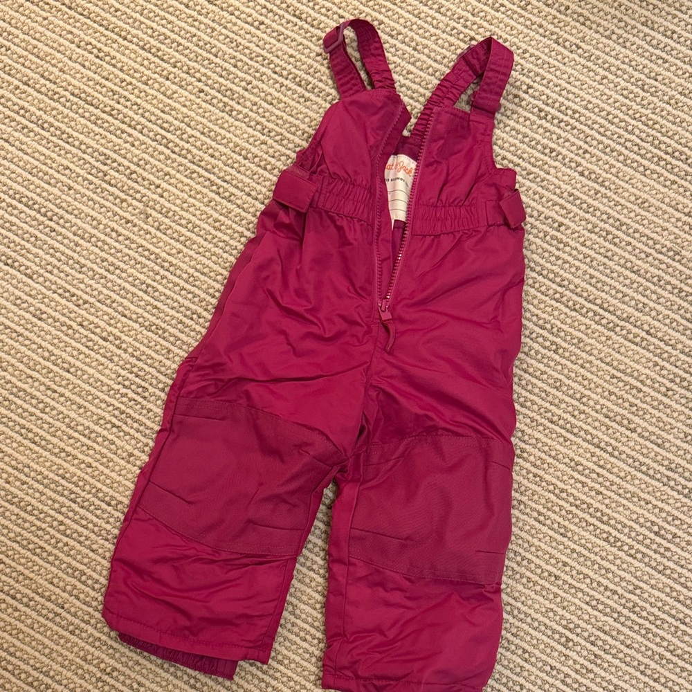 Cat & Jack Fuchsia Overalls